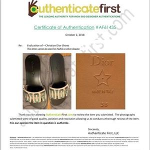 Dior diorevolution sandals